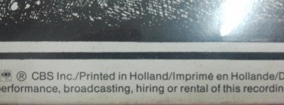 AMM18 Santana Abraxas Rare Sticker Beautiful Lady Cheesecake CBS Holland G/F English 12" 2x LP ELP1325