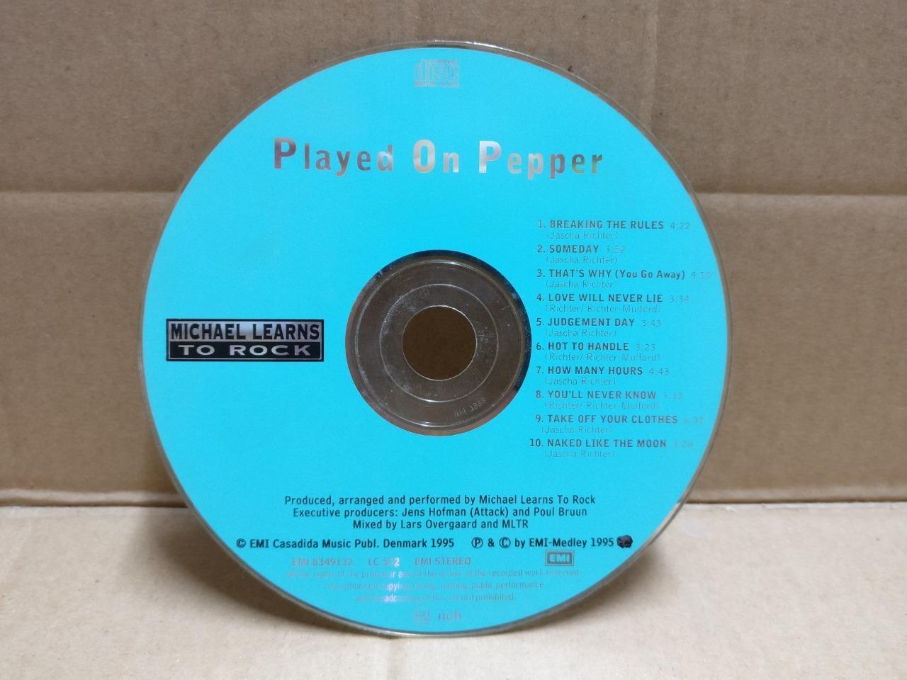 Michael Learns To Rock MLTR Played On Pepper 1995 Malaysia English CD FCS10030