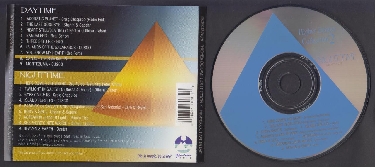 Higher Octave Music Daytime Nighttime 2x CD FCS6241