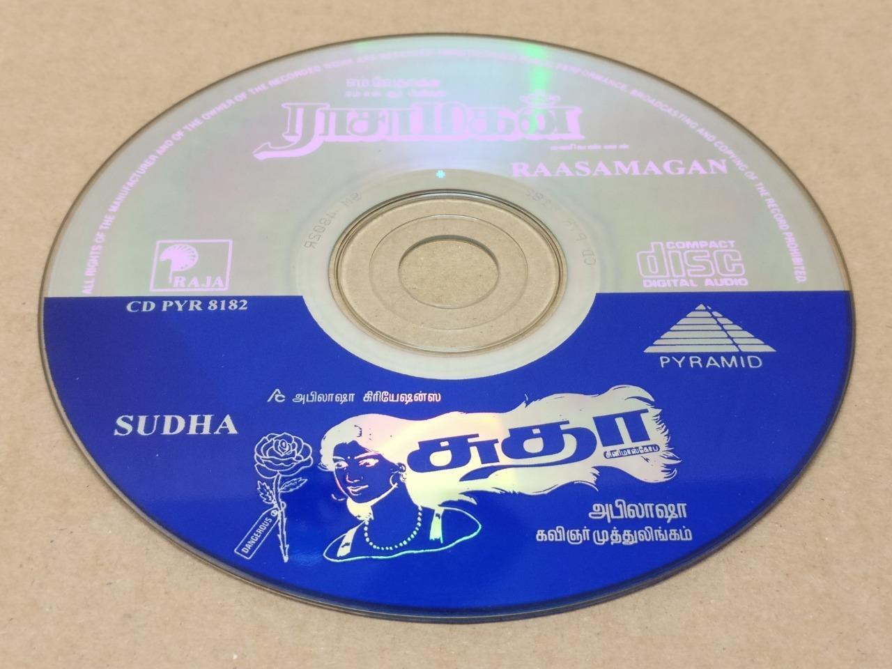 India Bollywood Movie OST Raasamagan & Sudha Pyramid Singapore CD FCS9178
