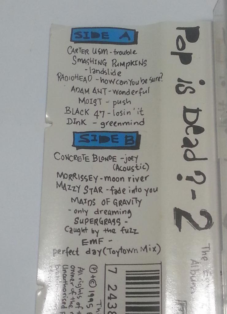 Mega Rare Pop Is Dead? The Essential Alternative Album Malaysia Cassette CS1110