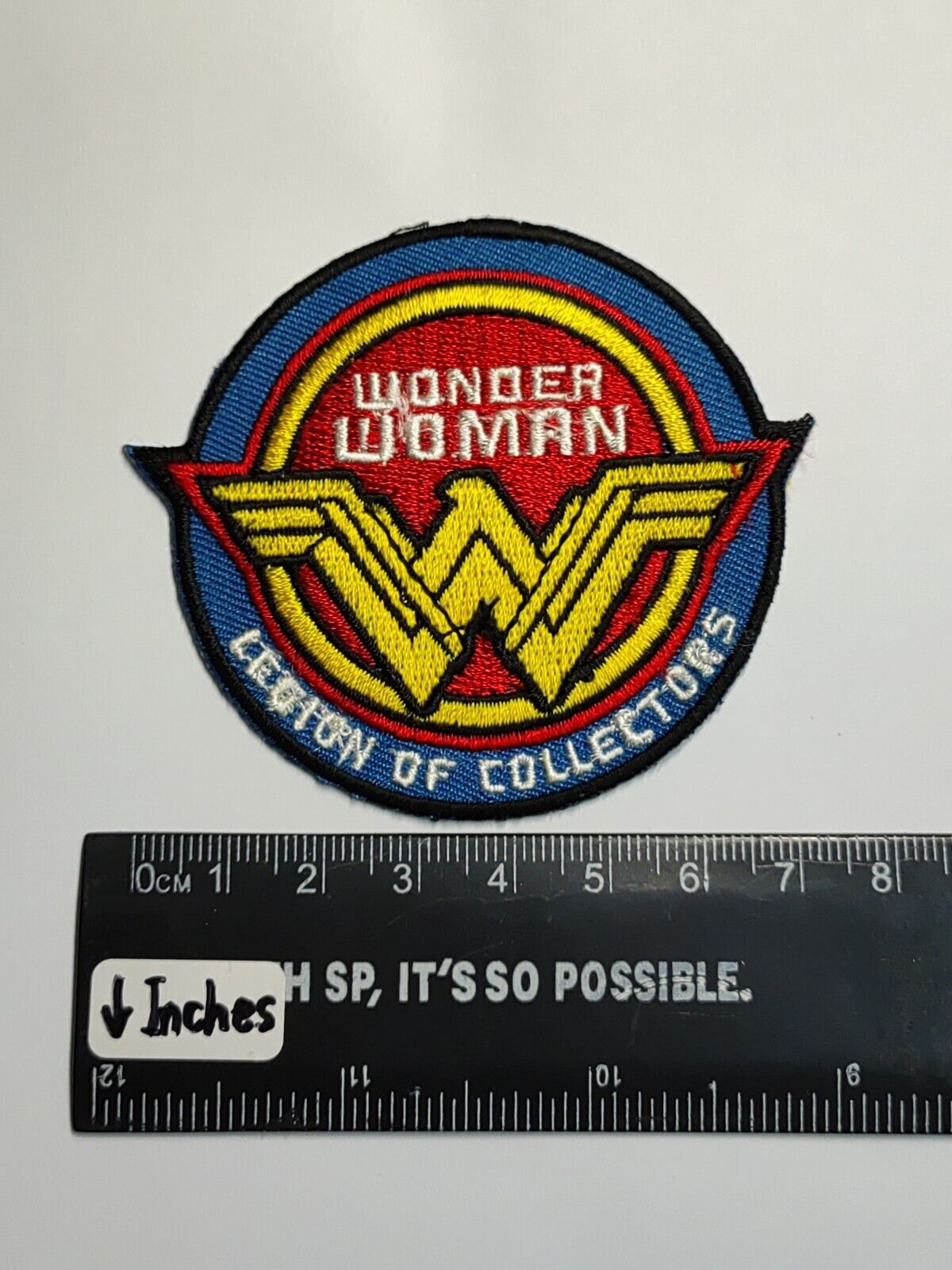 DC COMICS WONDER WOMAN SUPERHERO IRON ON SEWING CLOTH PATCH (JF032)