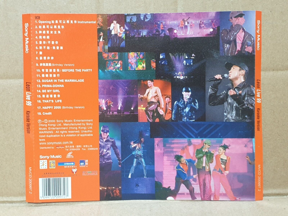 HK Leon Lai 黎明 Chinese 4x (CD+VCD) + VCD + (2x VCD) Set Lot Of 6 (FCS10367) I