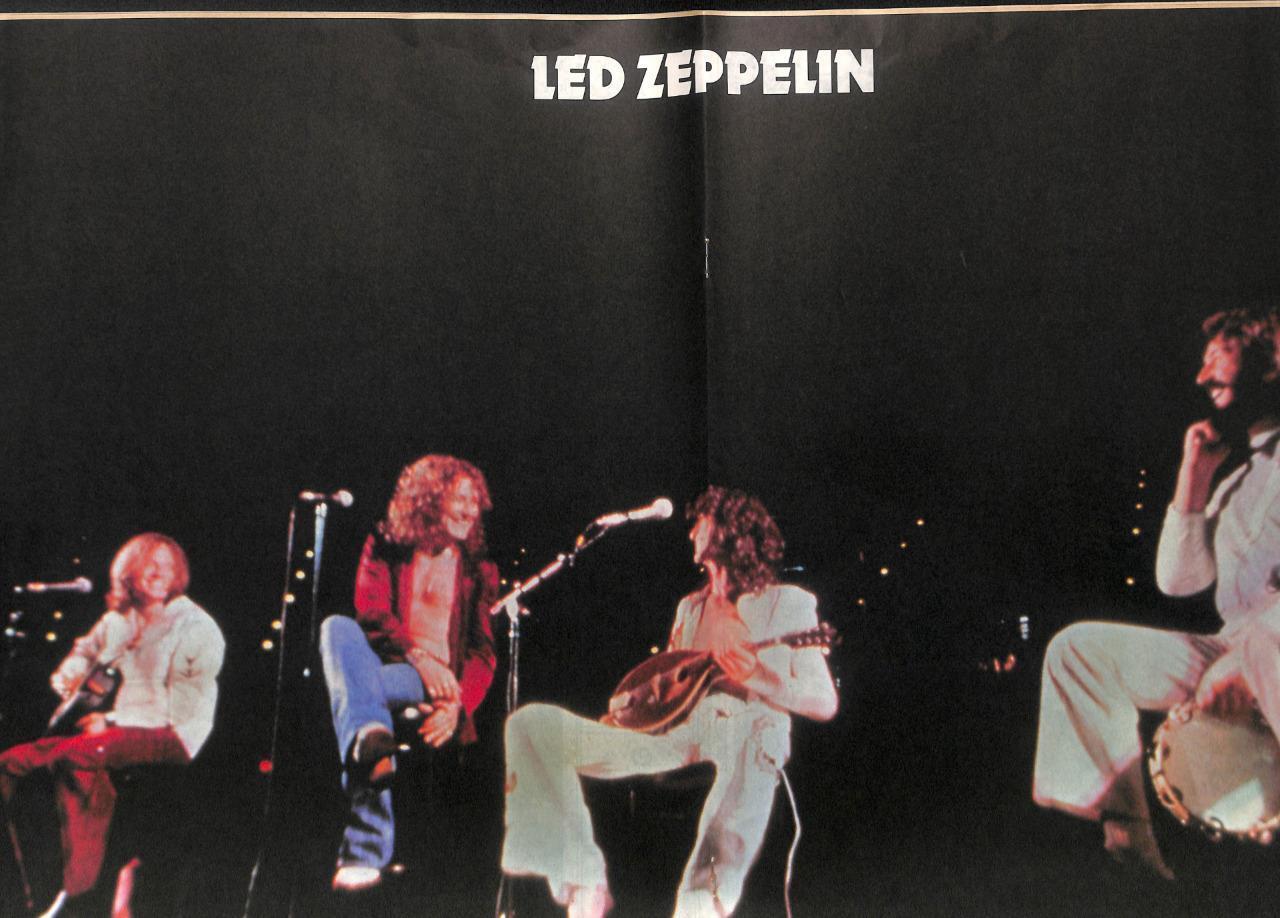 LED ZEPPELIN John Travolta Vintage Asia Singapore Fanfare 1978 Magazine (MZ094)