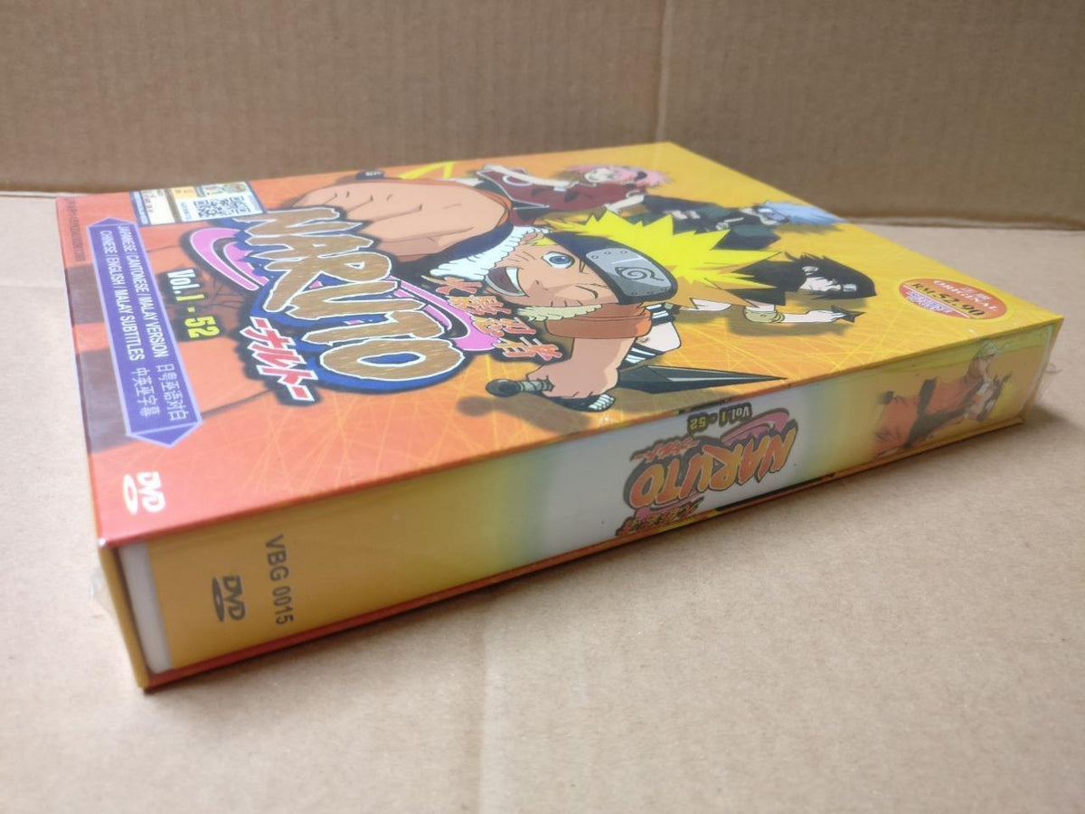 Sealed Japanese Animation Cartoon Naruto 火影忍者 Ch Eng Sub Malaysia 8x DVD FCB1861