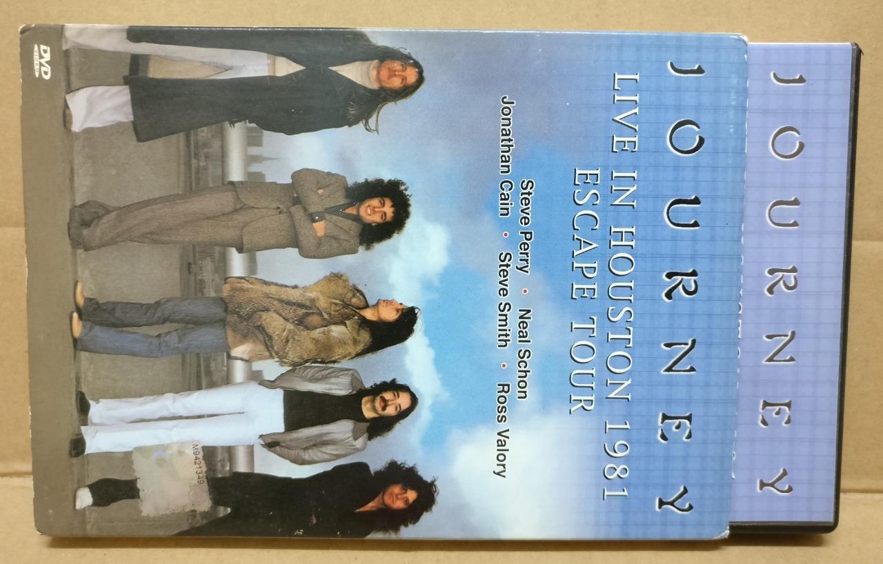 Journey Rock Band 1981 Houston Escape Tour Concert Rare Malaysia DVD FCBL089