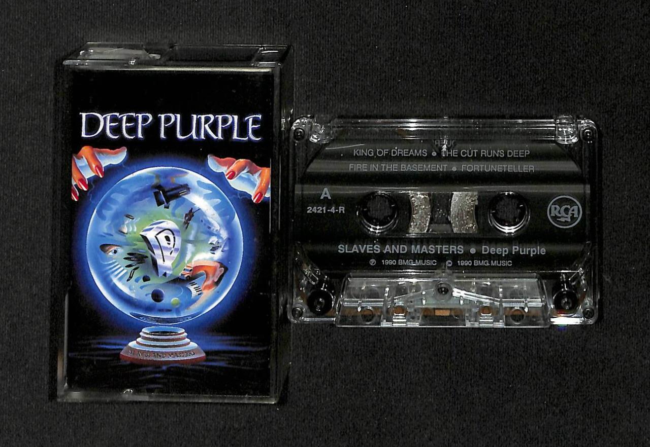 Deep Purple Slaves And Masters BMG Singapore Cassette 卡帶 磁帶 CS1448