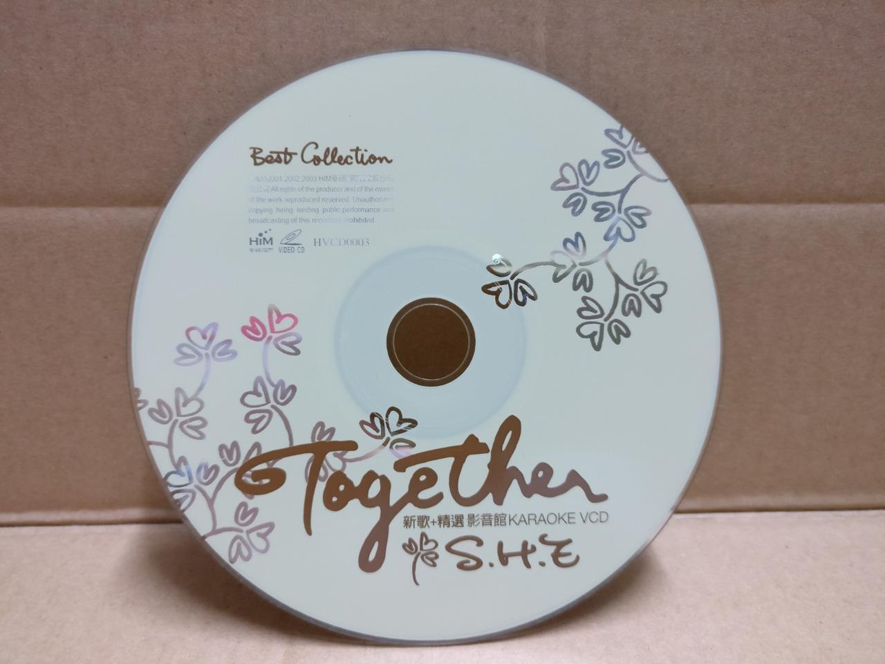 Taiwan S.H.E. Selina Hebe Ella 新歌+精选 影音馆 2003 Karaoke Chinese Video VCD FCS9712