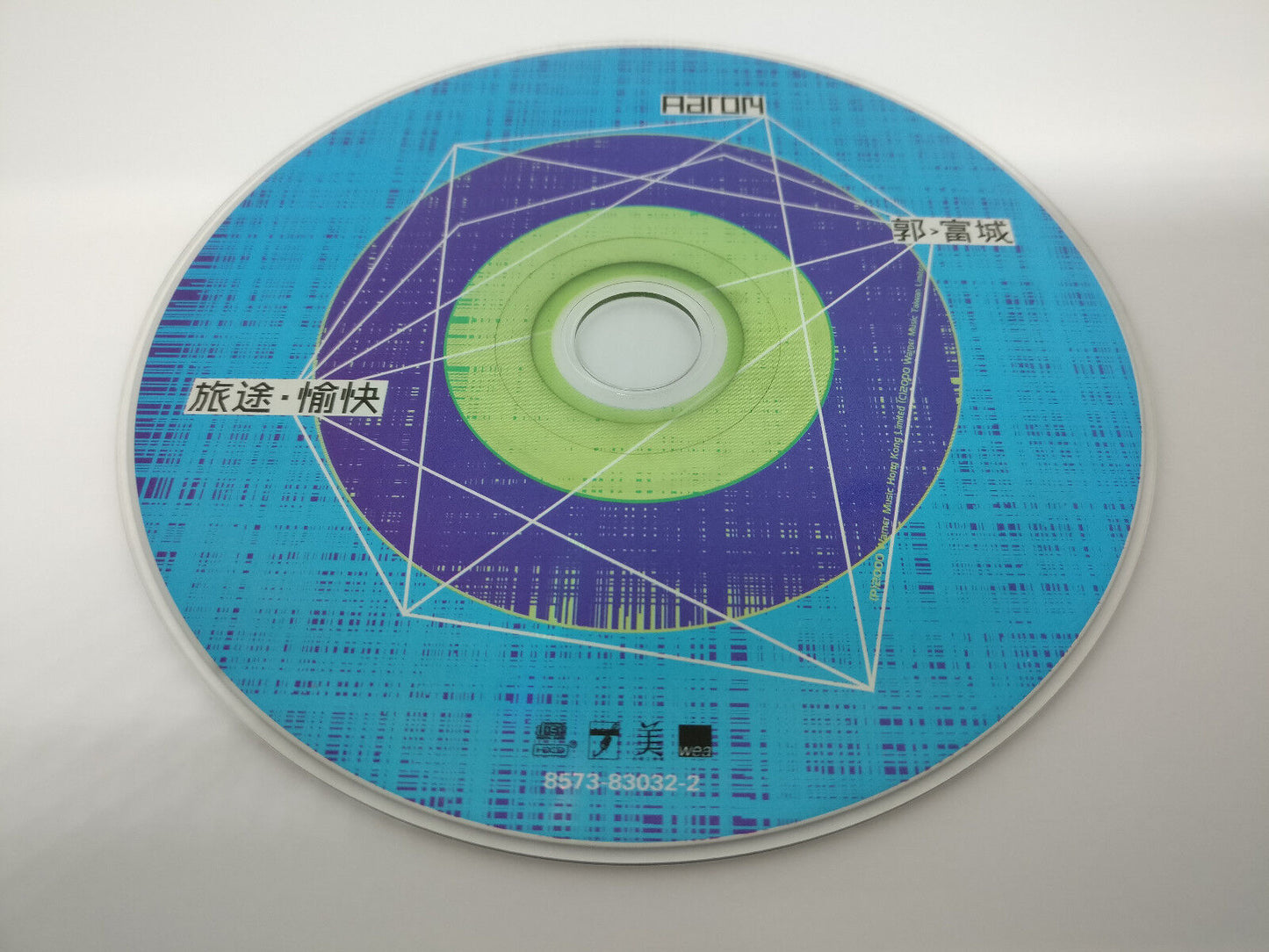 Hong Kong Aaron Kwok 郭富城 Journey Cheer 旅途愉快 2000 Warner Music CD FCS8211