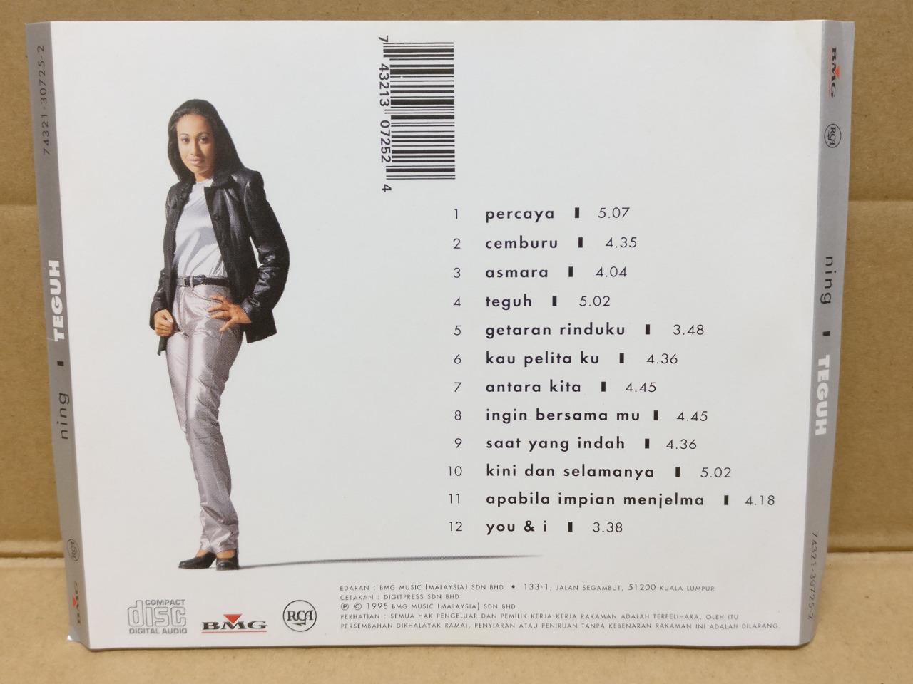 Malay Ning Teguh 1995 Rare Malaysia CD FCS8982