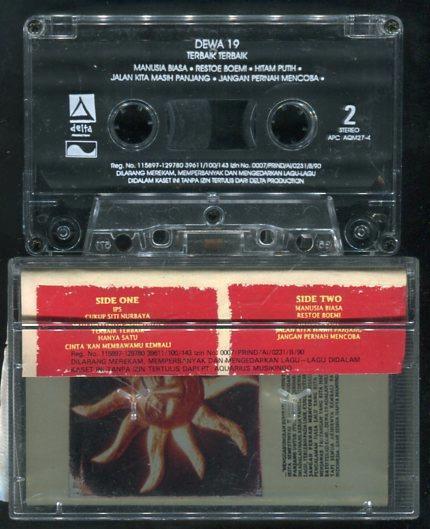 Rare Malay Rock Band Dewa 19 Terbaik Terbaik Indonesia Not LP Cassette CS574