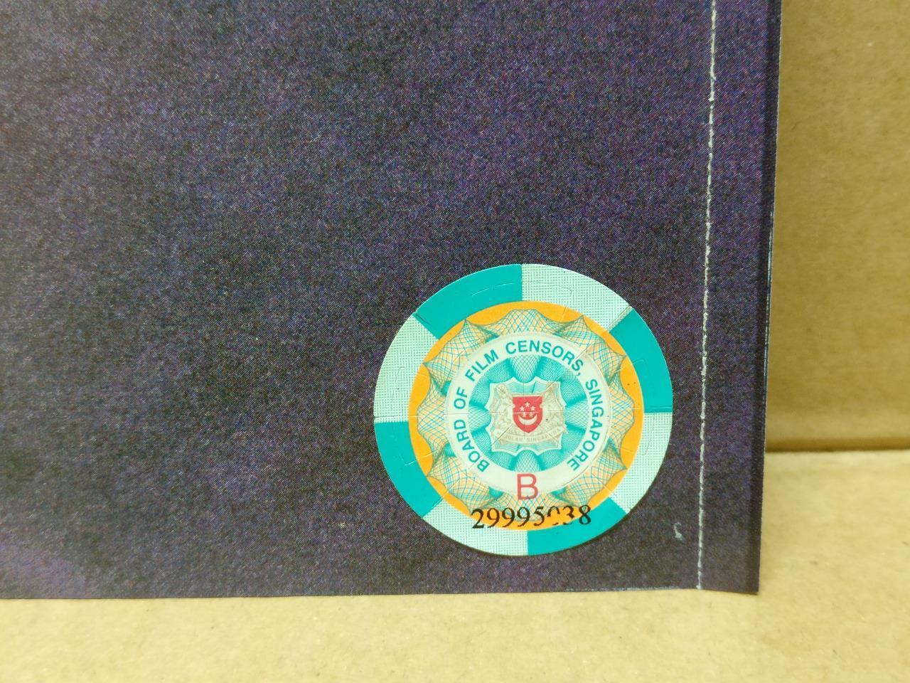 Mega Rare Bosson One In A Million Autograph '01 Singapore CD + Bonus VCD FCS8913