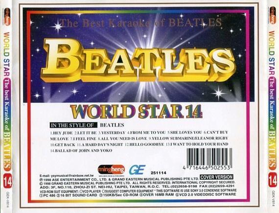 Best Karaoke Of The Beatles Europe Scenery 1998 Singapore VCD Video CD FCS2465