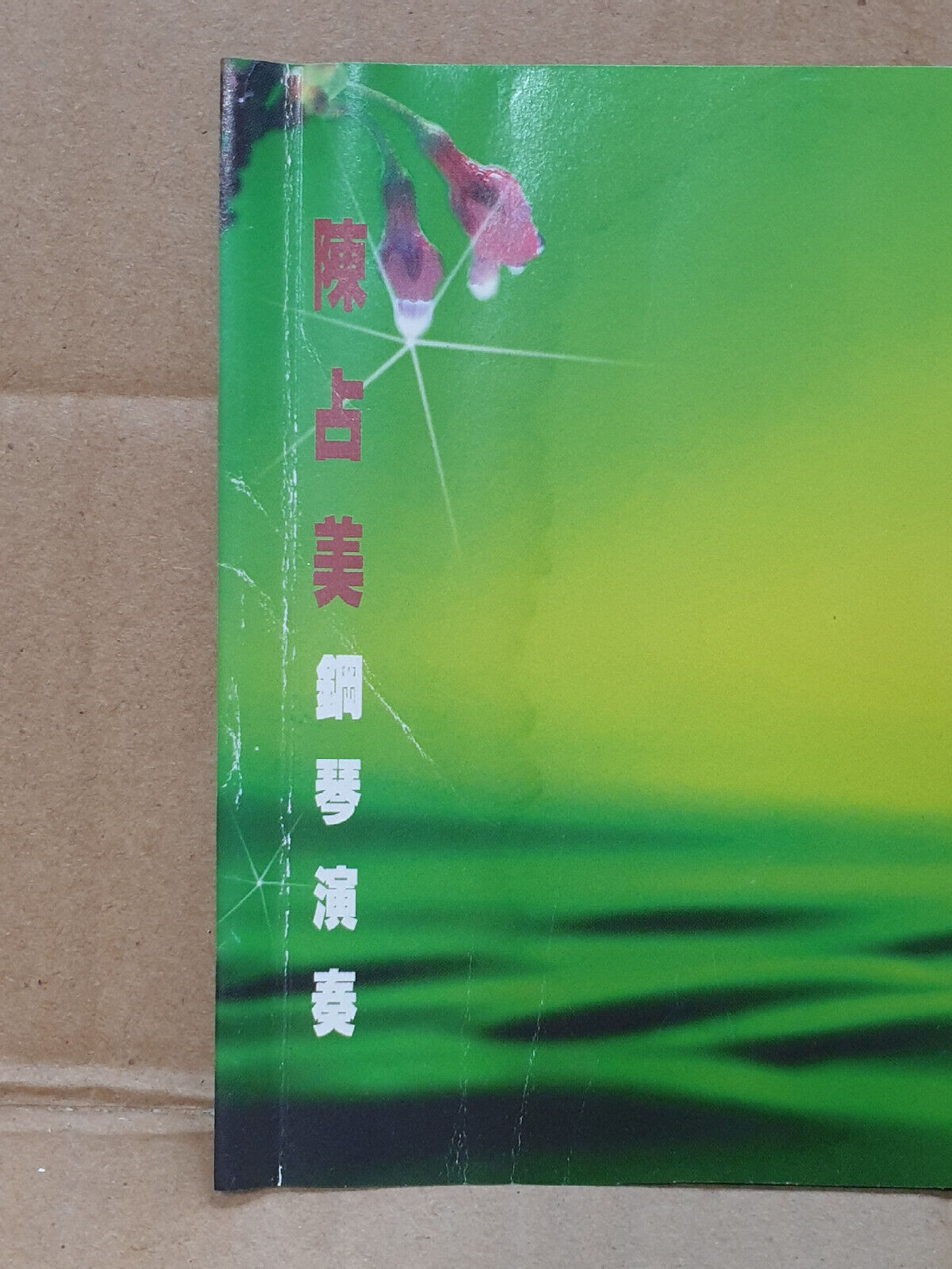 Singapore Jimmy Chan 陈占美 情书 太想爱你 过火 值得 Piano Music Chinese CD (FCS10498)