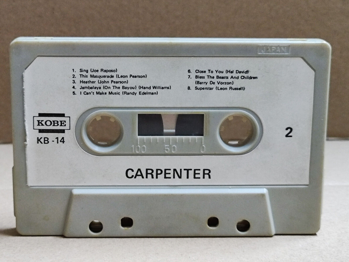 AMM68 CARPENTERS NOW AND THEN ONE FINE DAY ENGLISH CASSETTE (CS2275)