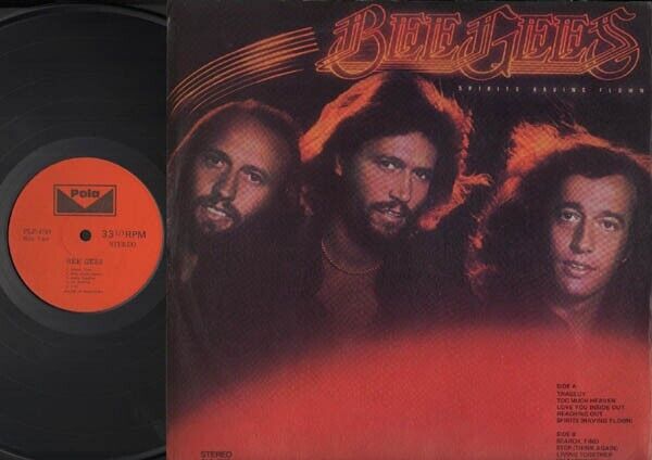 Bee Gees Barry Gibb Robin Gibb Maurice Gibb Rare Pola Label Malaysia LP ELP1651