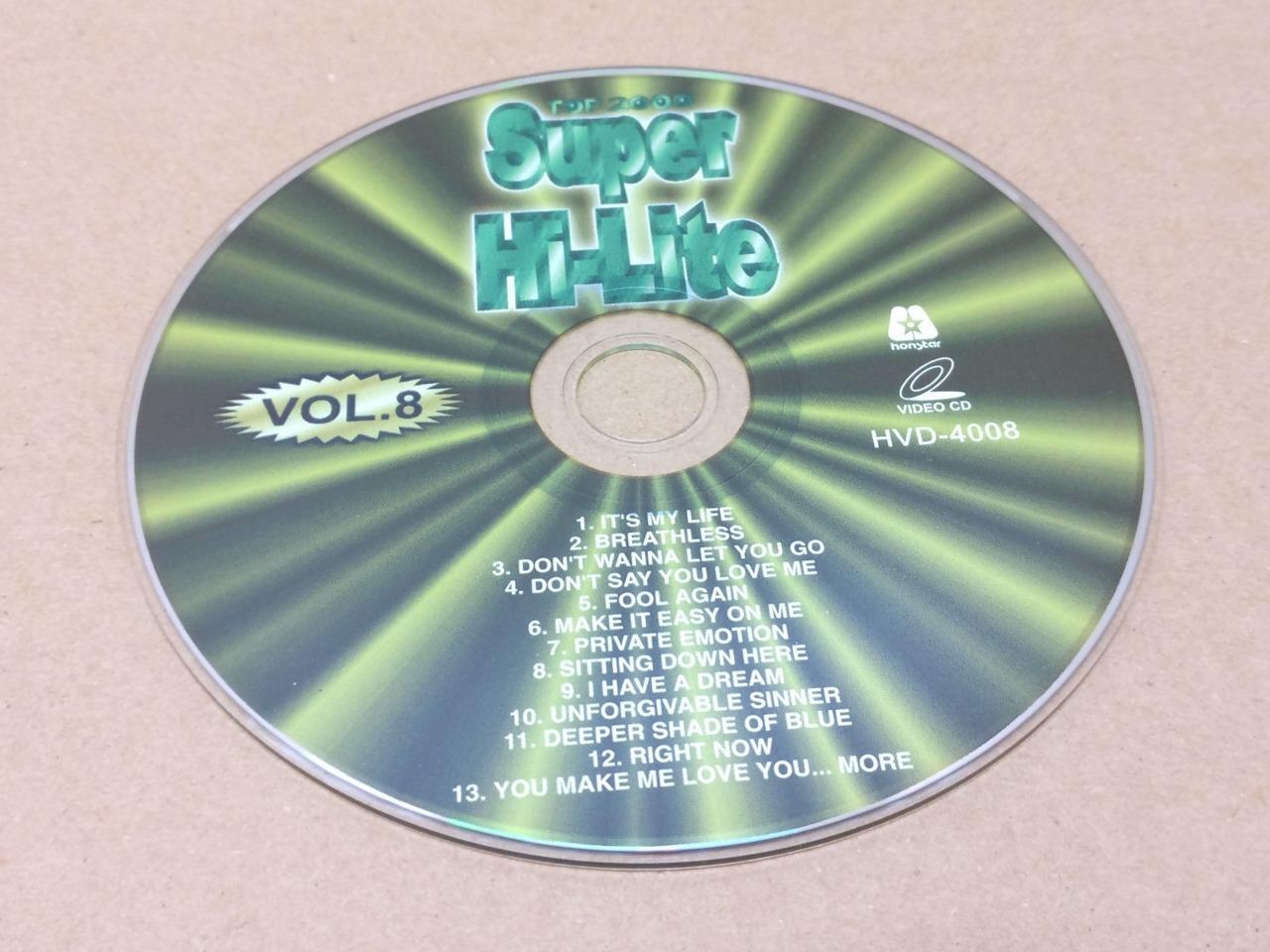Songs of Bon Jovi The Corrs Westlife M2M Steps Five Taiwan Karaoke VCD FCS8682
