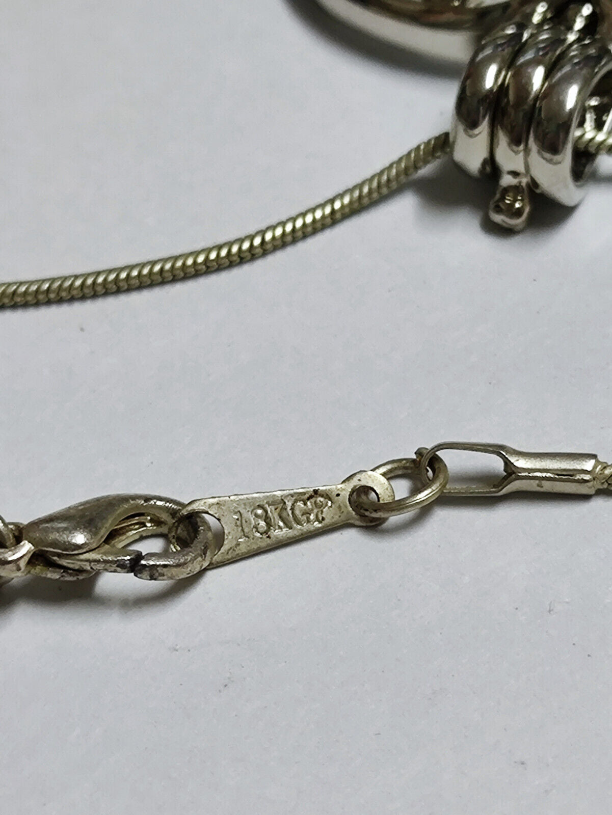 AMM68 STUNNING VINTAGE SILVER TONE 16'' NECKLACE PENDANT LOVE HEART (JF014)