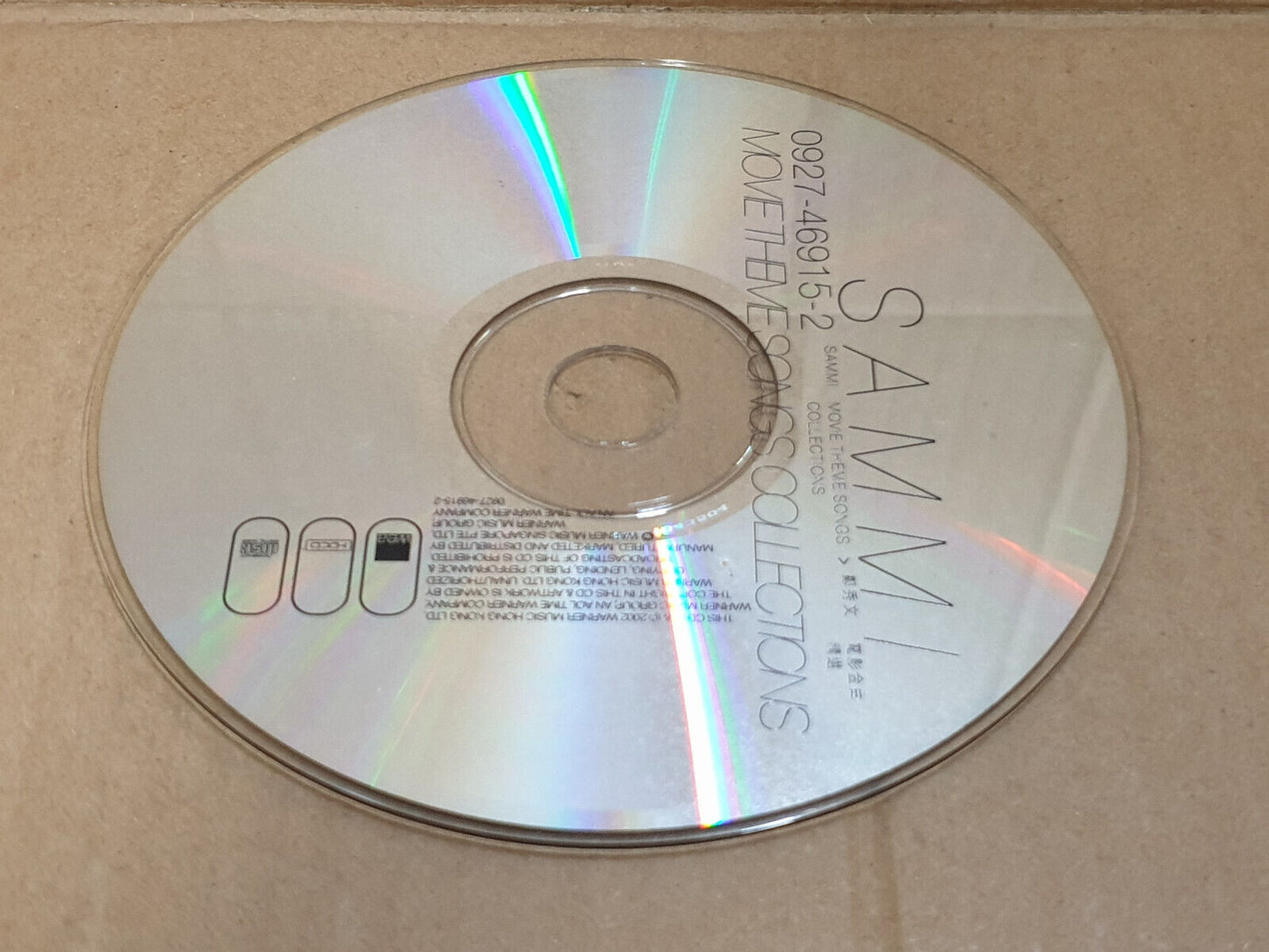 Hong Kong Sammi Cheng 郑秀文 OST 2002 Chinese Singapore CD (FCS10530)