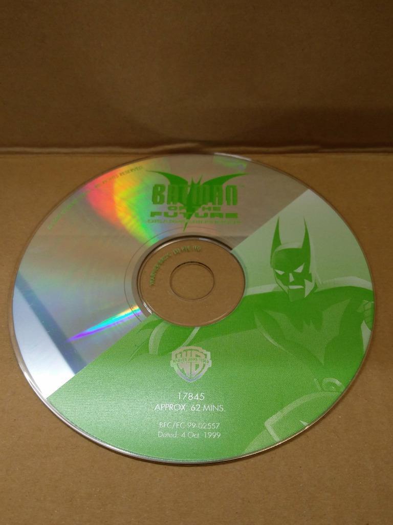 Cartoon Animation Batman Of The Future Disappearing Inque Singapore VCD FCS8321