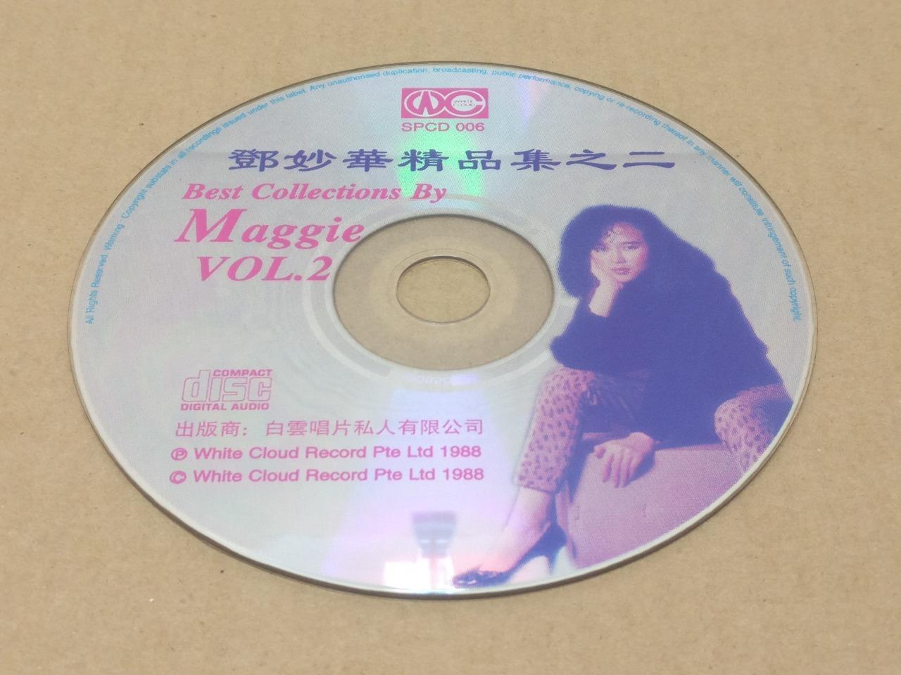 Mega Rare Singapore Maggie Teng 鄧妙華 邓妙华 Singapore Tony Chinese CD FCS9273