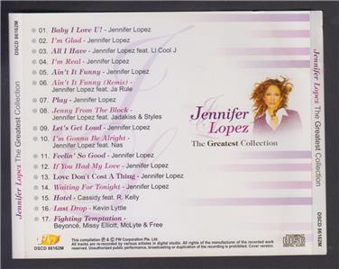 AMM18 Jennifer Lopez On Cover Only Singapore CD FCS6931