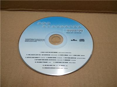 AMM18 BMG DJ Sampler Whitney Houston Westlife Song Promo Malaysia CD FCS7621