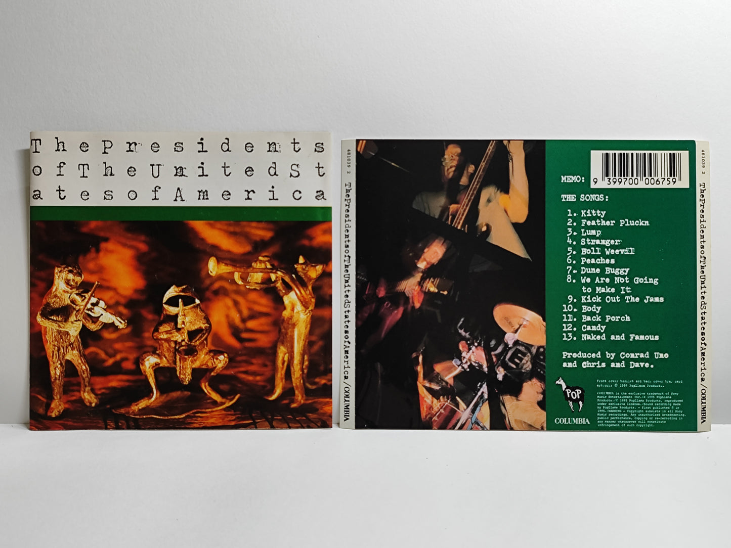 The Presidents of the United States of America - Self-Titled CD (AMS023)