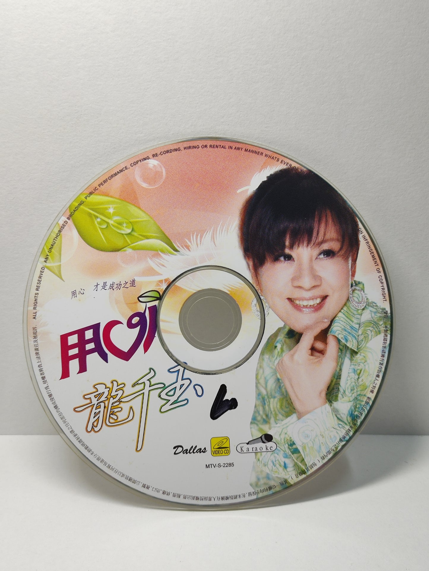 AMM25 龍千玉 用心 落花泪 相逢夢何时 2010 KARAOKE SINGAPORE CHINESE VIDEO CD VCD FCN121