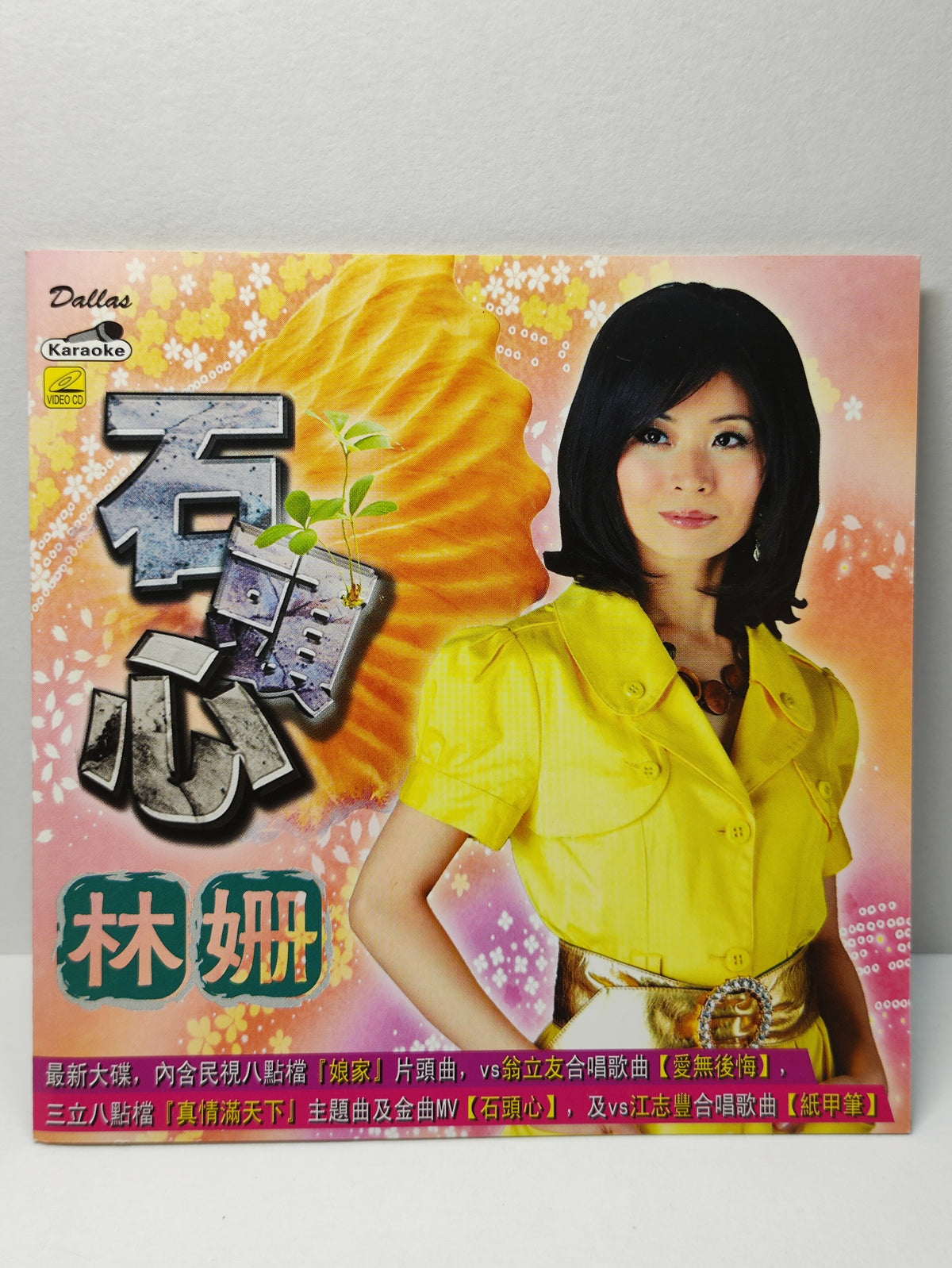 AMM25 林珊 石頭心 愛無後悔 紙甲筆 KARAOKE SINGAPORE HOKKIEN CHINESE VIDEO CD VCD FCN157