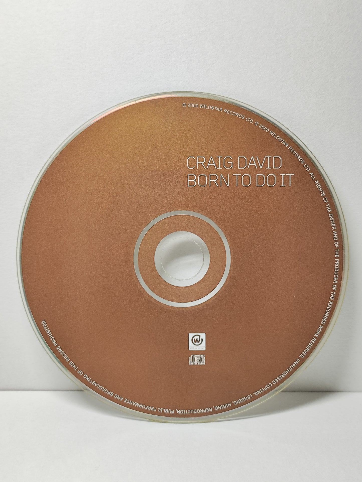 AMM25 CRAIG DAVID BORN TO DO IT 2000 UK English CD FCP004