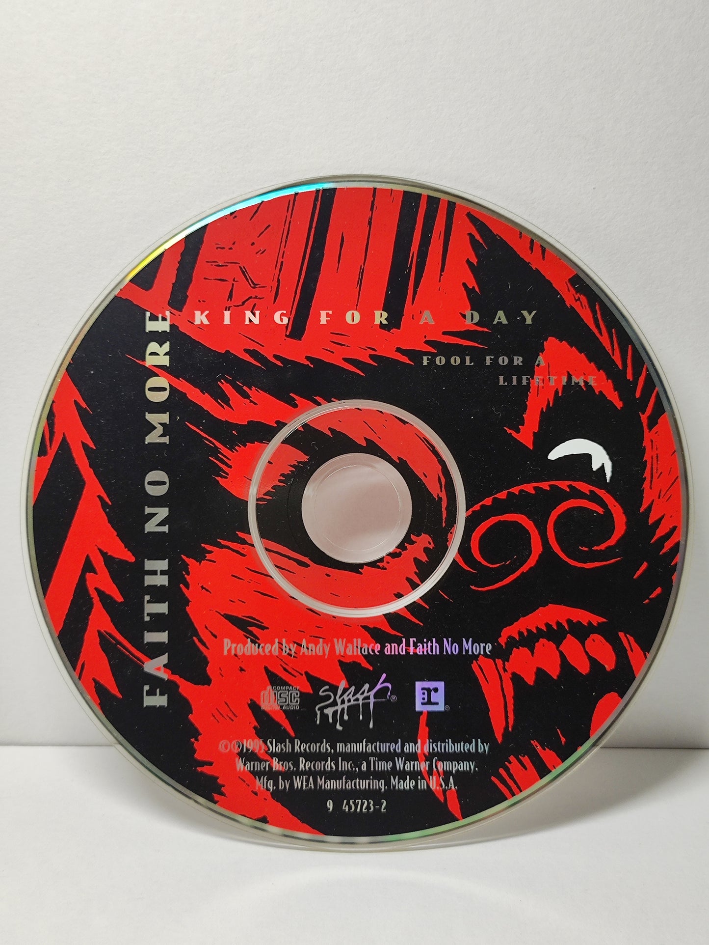 AMM25 FAITH NO MORE KING FOR A DAY FOOL FOR A LIFETIME 1995 USA English CD FCP029