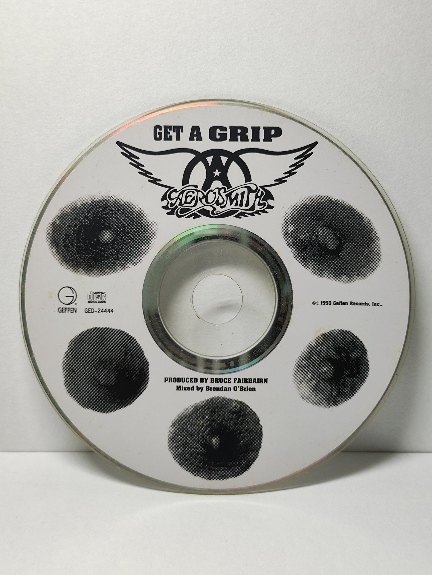 AMM25 AEROSMITH GET A GRIP Cow on Cover 1993 USA English CD FCP038