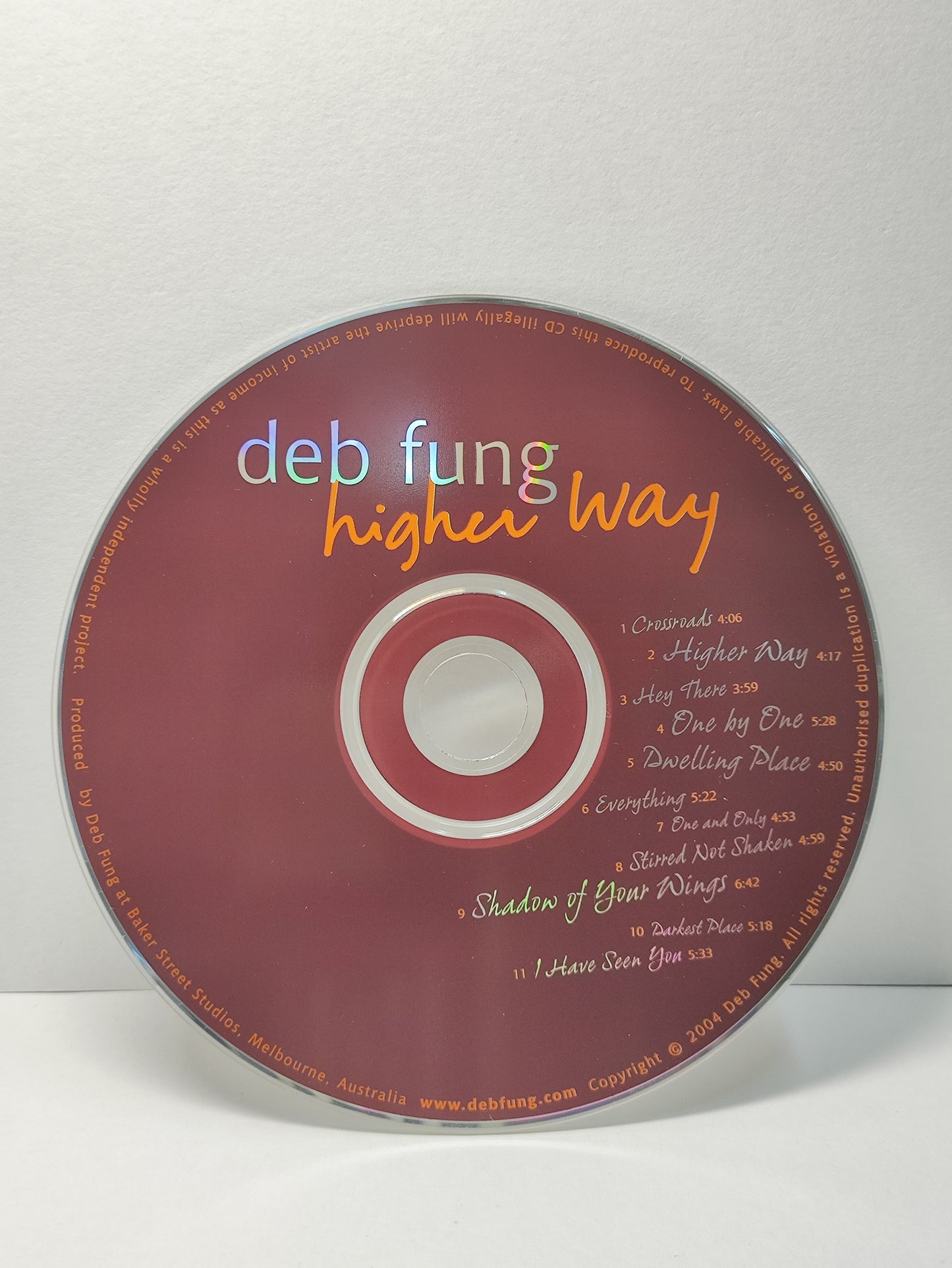 AMM25 DEB FUNG HIGHER WAY 2004 AUSTRALIA English CD FCP060