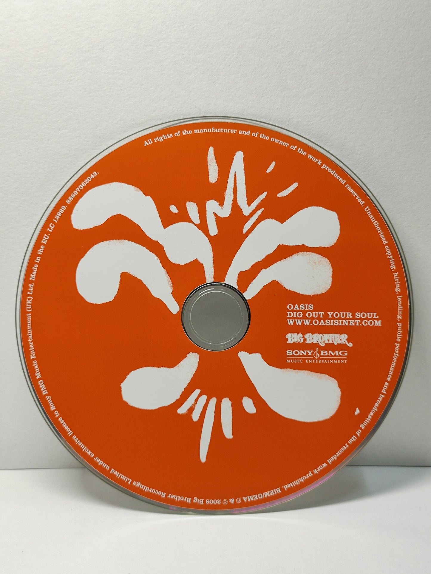 AMM25 OASIS DIG OUT YOUR SOUL 2008 EU English CD FCP071