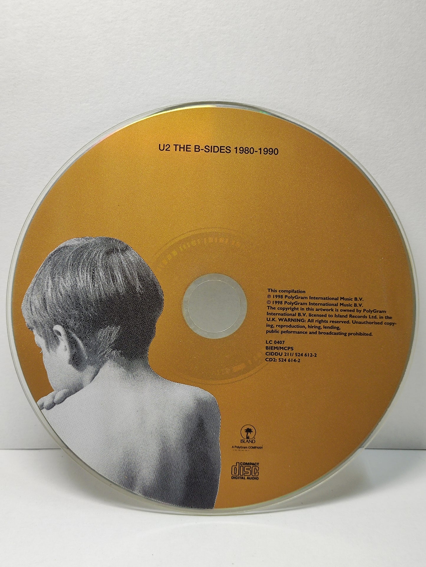 AMM25 U2 THE BEST OF 1980-1990 PRIDE NEW YEAR'S DAY 1998 UK English CD FCP080