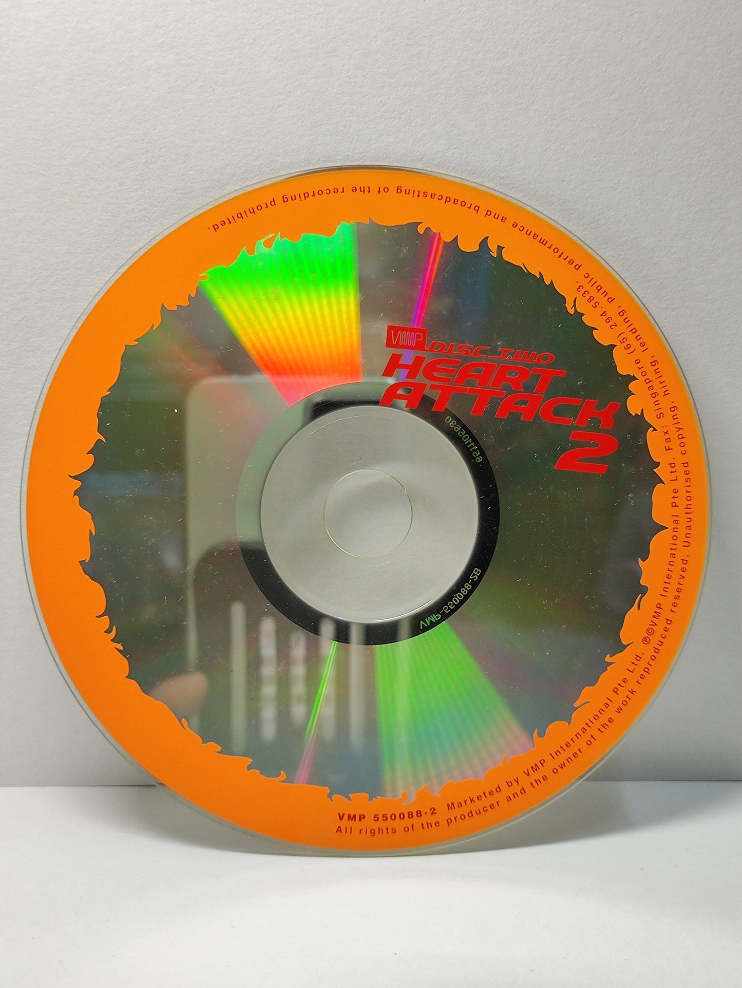 AMM25 HEART ATTACK 2 DOUBLE CD 36 ORIGINAL TRACKS Singapore English 2x CD FCP085