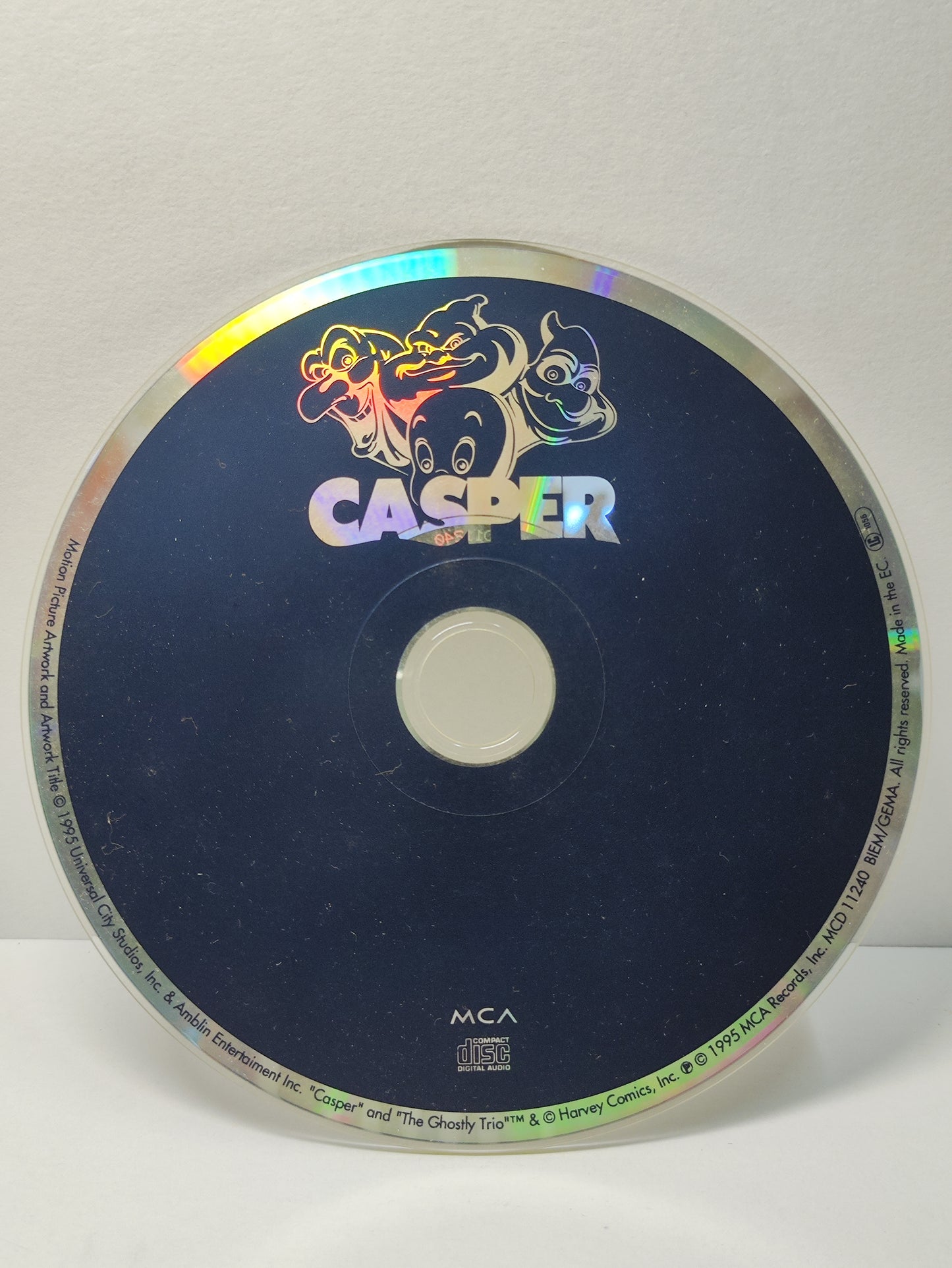 AMM25 Music From The Motion Picture Soundtrack CASPER No sign of ghosts 1995 EC ENGLISH CD FCP095