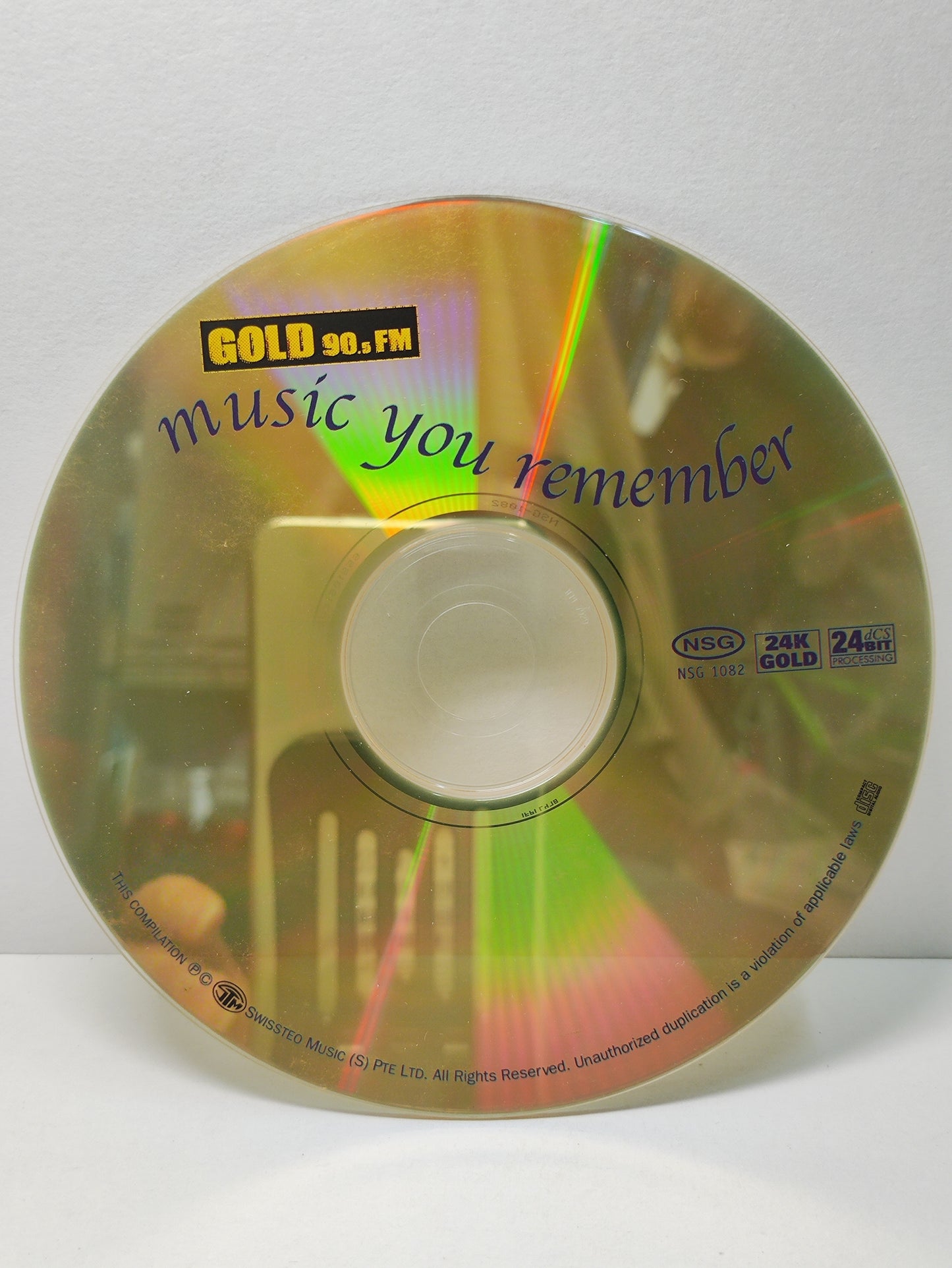AMM25 GOLD90.5FM MUISC YOU REMEMBER FROM STARSHIP THE SUNSHINE BAND CARPENTERS SINGAPORE 24K GOLD 24 BIT ENGLISH CD FCP107