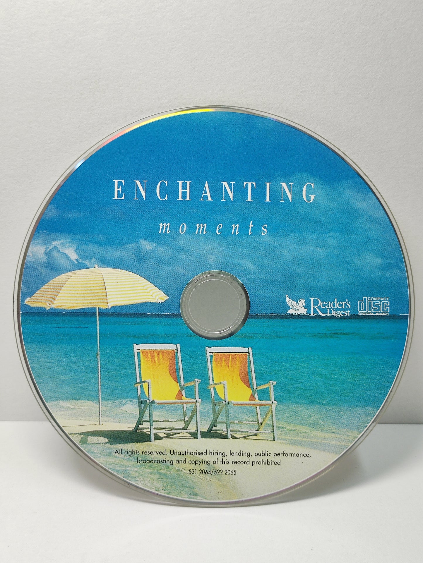 AMM25 READER’S DIGEST ENCHANTING moments Vivaldi: Concerto For Two Violins: Largo Beethoven: Romance 24 BIT 1998 ENGLISH CD FCP129