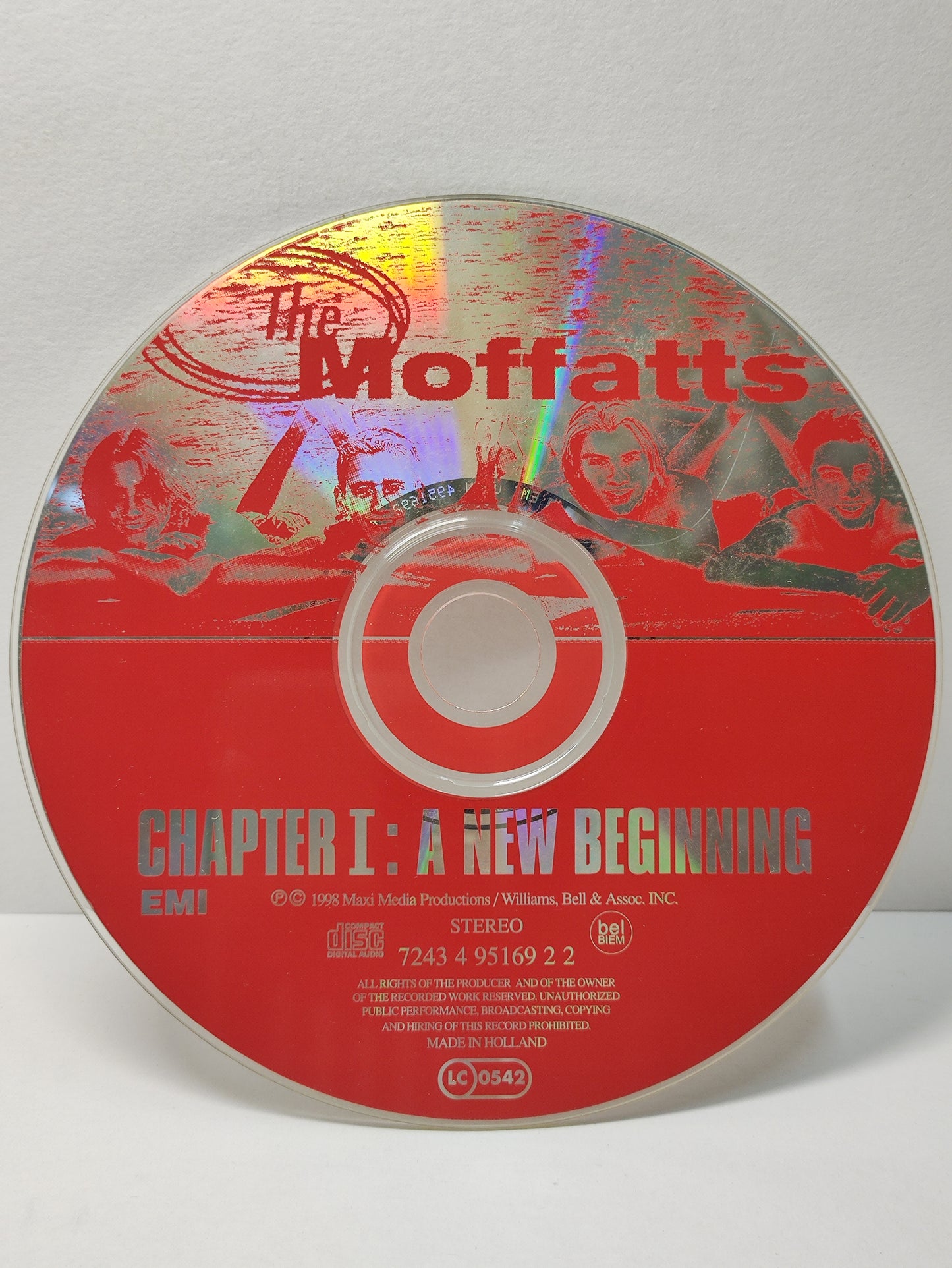 AMM25 THE MOFFATTS CHAPTER I: A NEW BEGINNING WILD AT HEART MISS YOU LIKE CRAZY 1998 HOLLAND ENGLISH CD FCP136