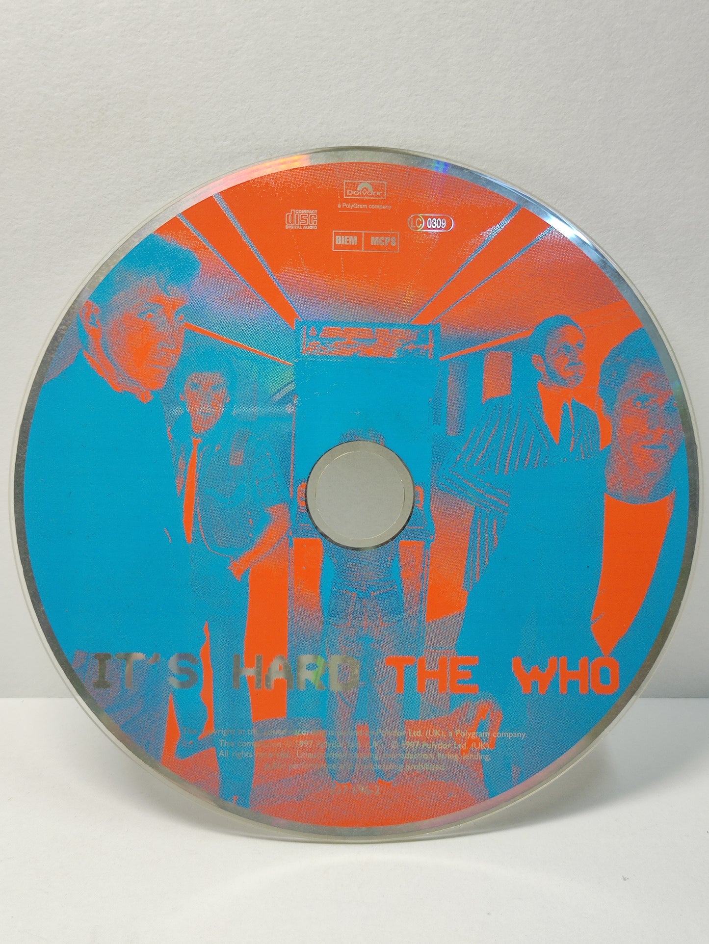AMM25 THE WHO IT'S HARD ATHENA IT'S YOUR TURN DANGEROUS 1997 UK ENGLISH CD FCP165