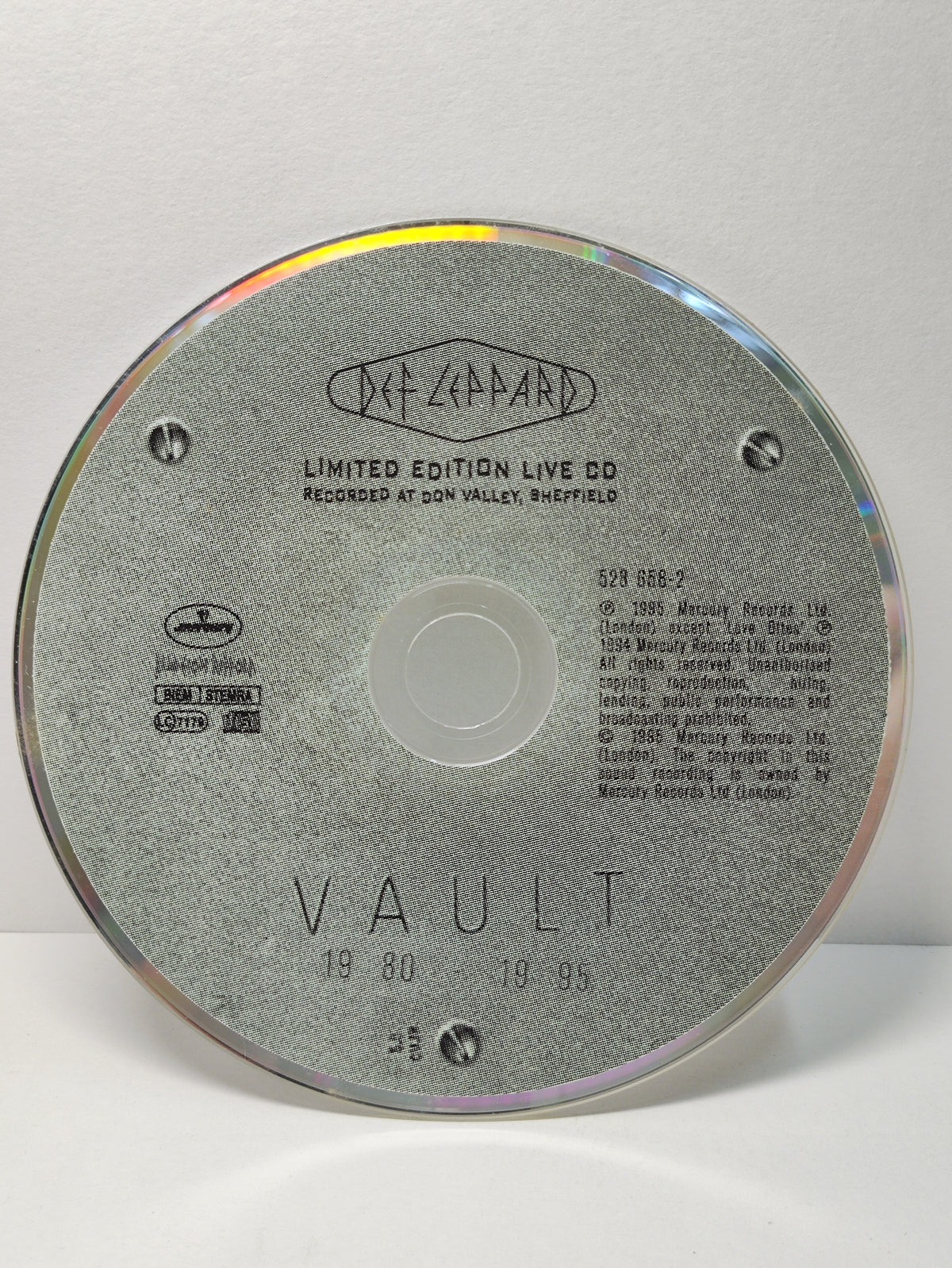 AMM25 DEF LEPPARD GREATEST HITS VAULT POUR SOME SUGAR ON ME LOVE BITES 1995 UK ENGLISH LIMITED EDITION LIVE 2x CD FCP173
