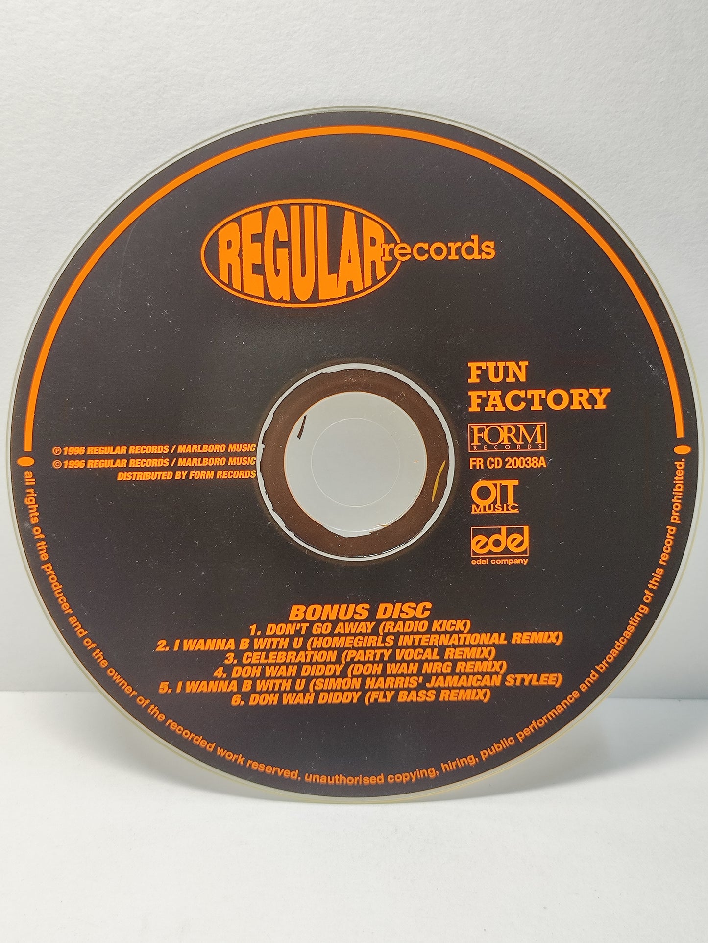 AMM25 FUN FACTORY FUN-TASTIC DREAMING I LOVE YOU CELEBRATION 1995 ENGLISH 2x CD FCP179