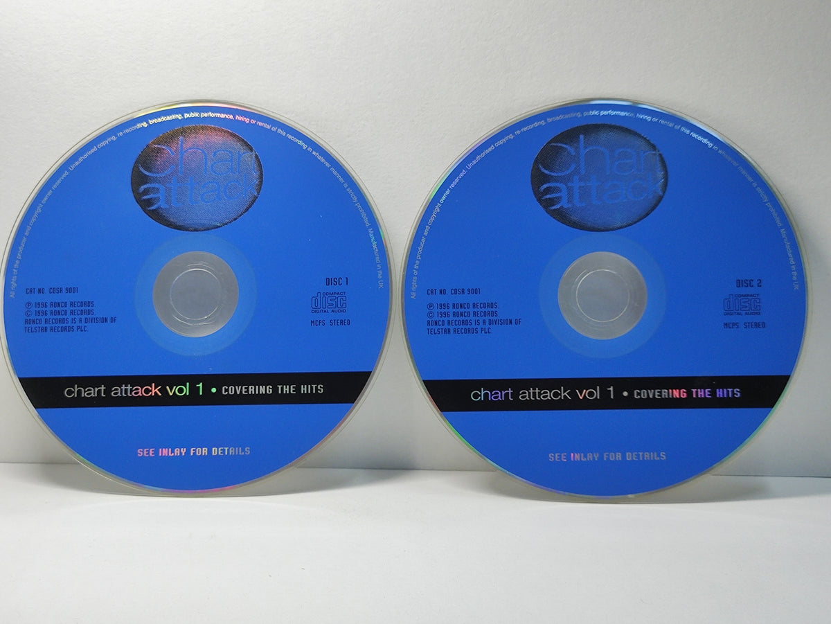 AMM25 CHART ATTACK VOL.1 COVERING THE HITS THESE DAYS BON JOVI YOU DON’T FOOL ME QUEEN 1996 ENGLAND ENGLISH CD FCP181