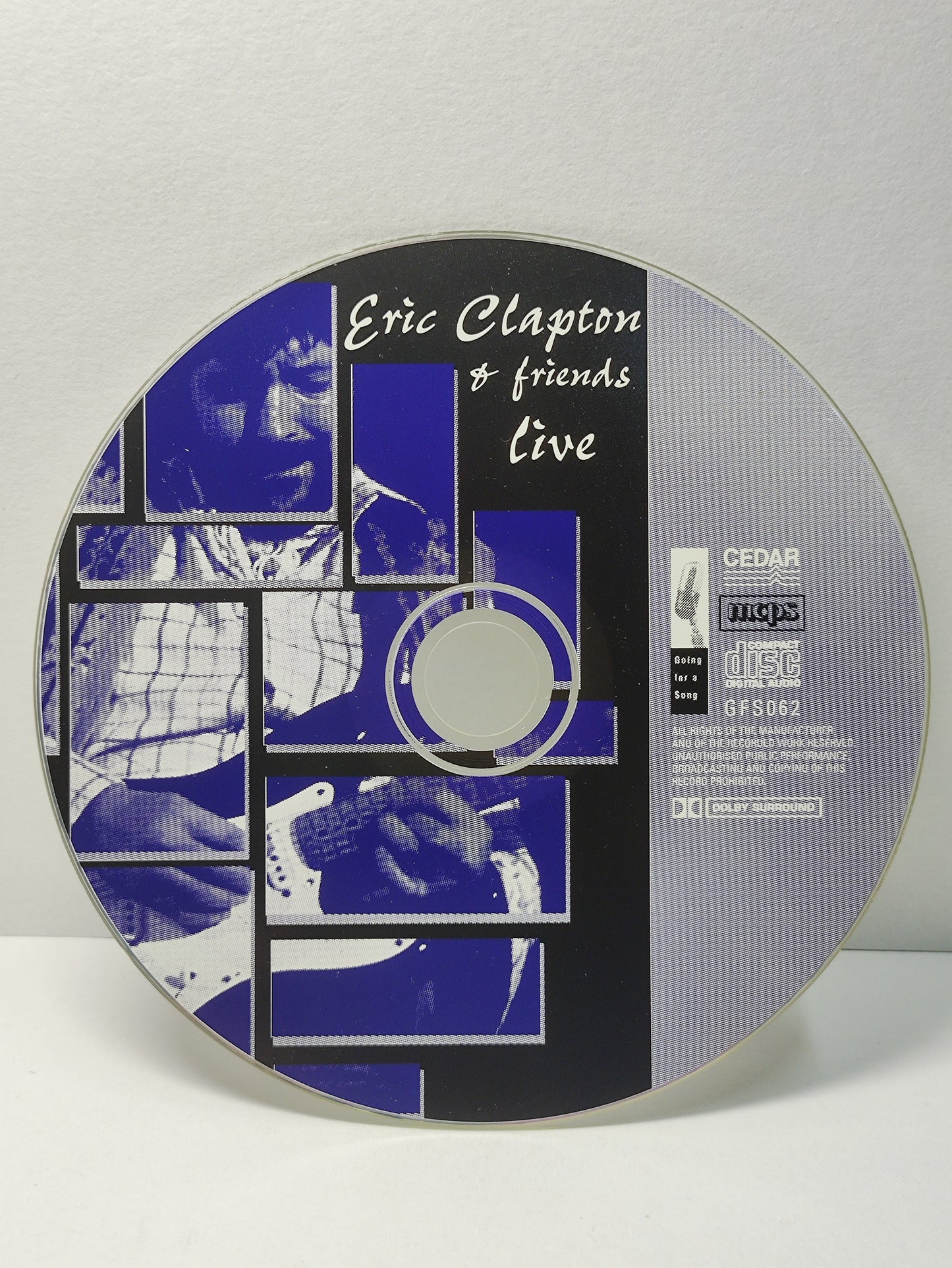 AMM25 ERIC CLAPTON & FRIENDS LIVE TAKE IT EASY BABY LIT IT ROCK USA ENGLISH CD FCP188