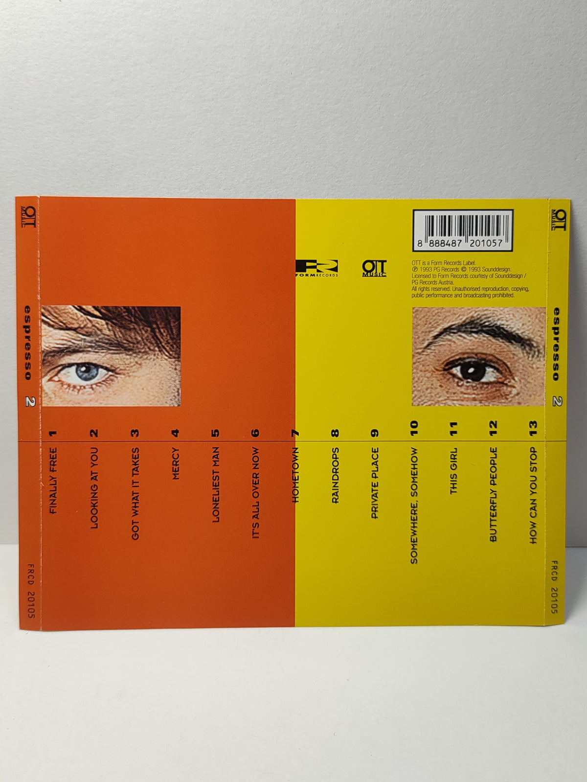 AMM25 ESPRESSO 2 LOOKING AT YOU GOT WHAT IT TAKES MERCY 1993 AUSTRIA ENGLISH CD FCP192