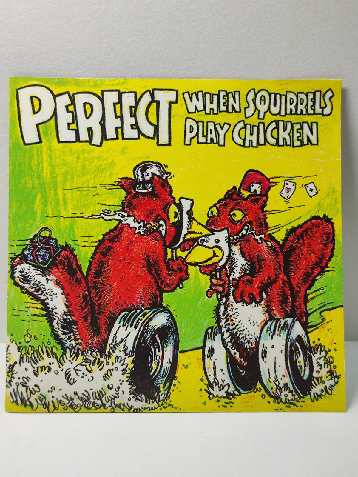 AMM25 PERFECT WHEN SQUIRRELS PLAY CHICKEN MAKES ME HAPPY ALTERNATIVE MONKEY 1996 USA ENGLISH CD FCP243