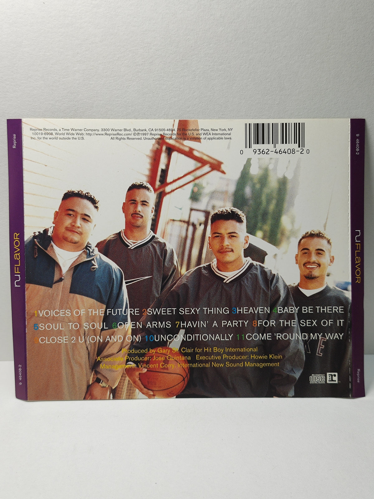AMM25 NUFLAVOR VOICES OF THE FUTURE SWEET SEXY THING HEAVEN 1997 USA ENGLISH CD FCP244