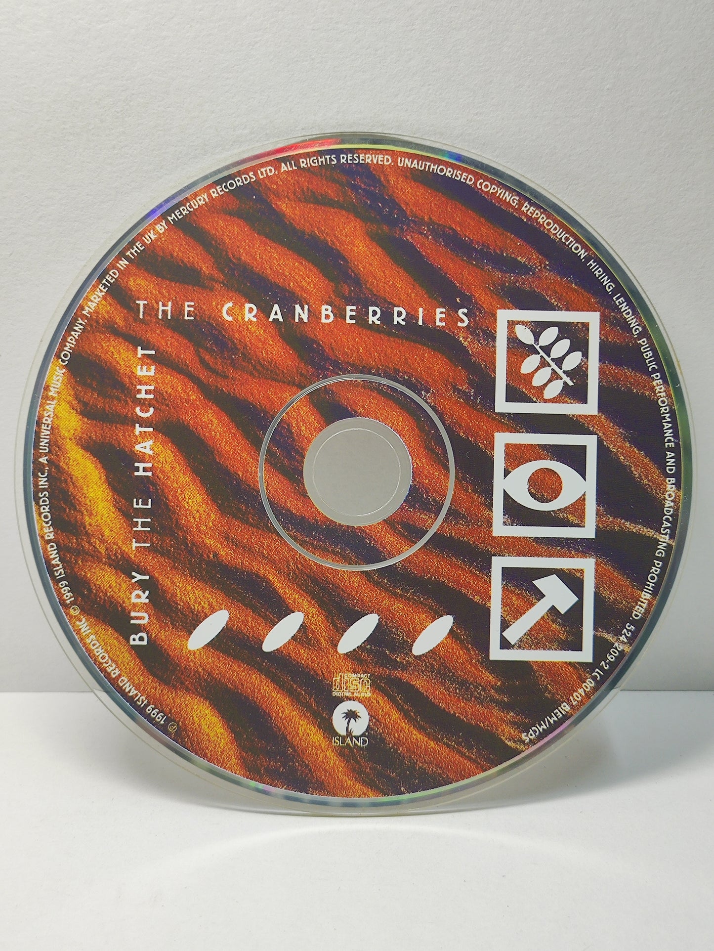 AMM25 THE CRANBERRIES: BURY THE HATCHET 1999 UK ENGLISH CD FCP250